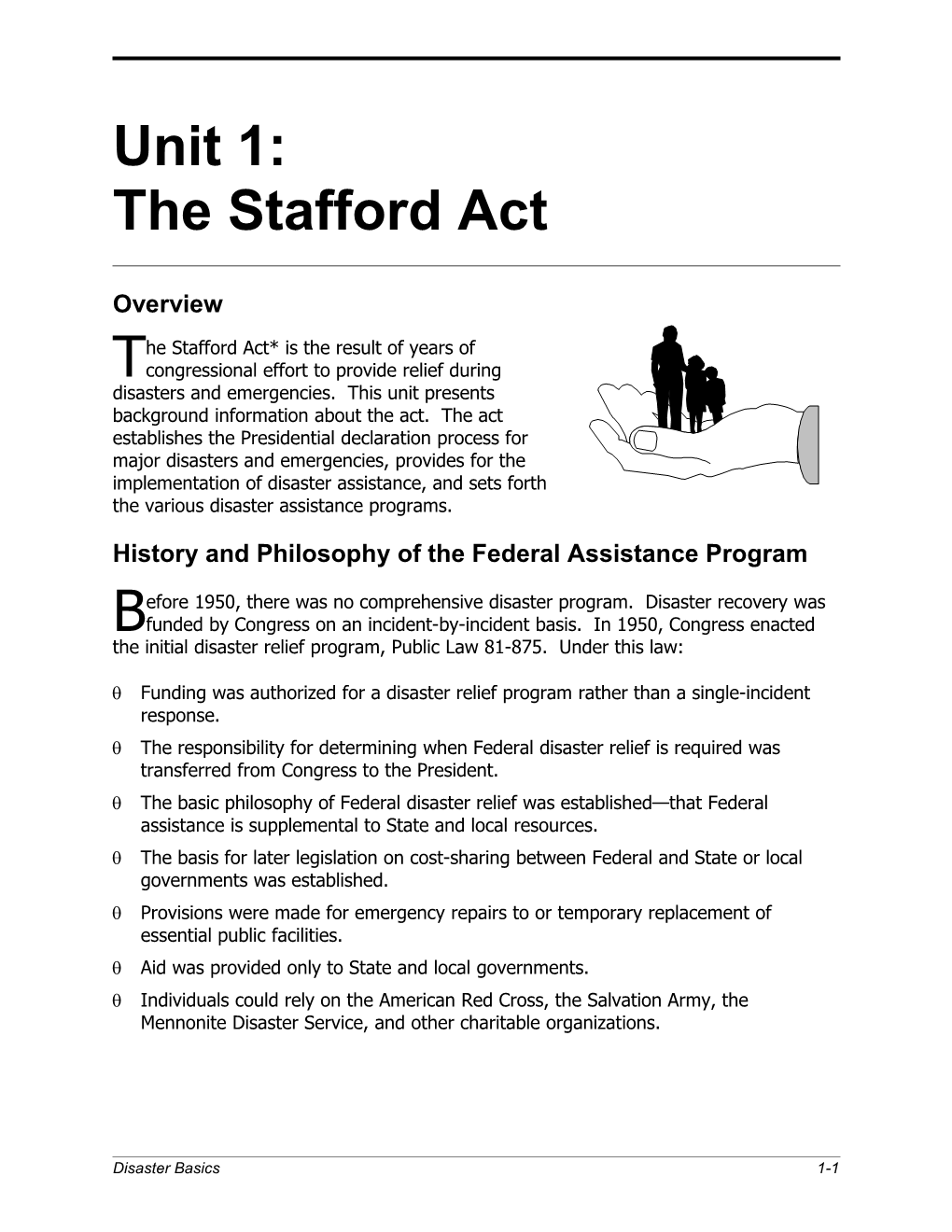 The Stafford Act