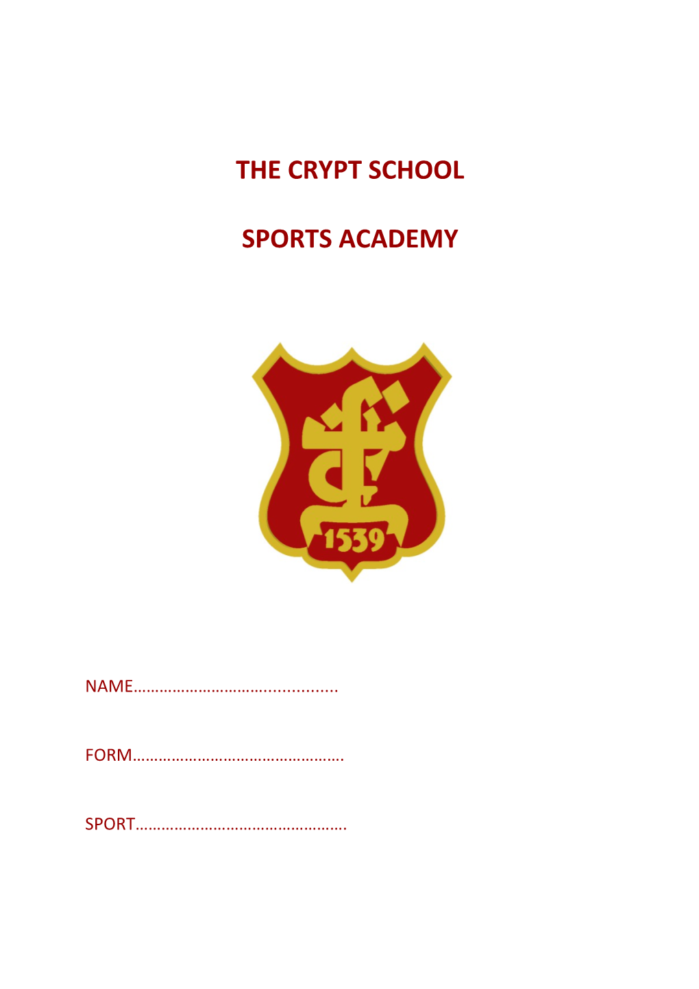 The Crypt School