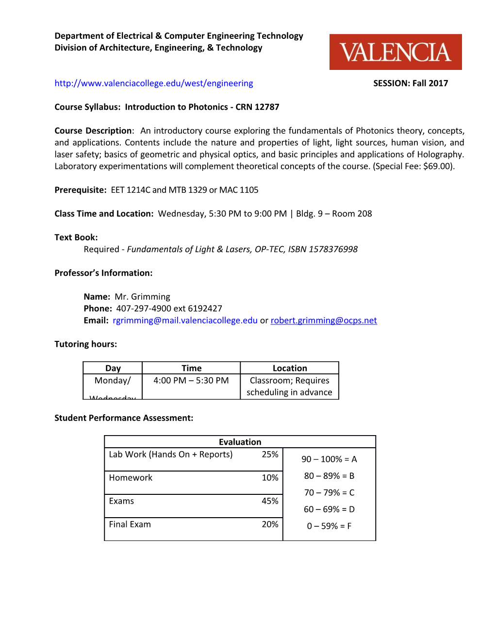 EET 2325C - RF Communications