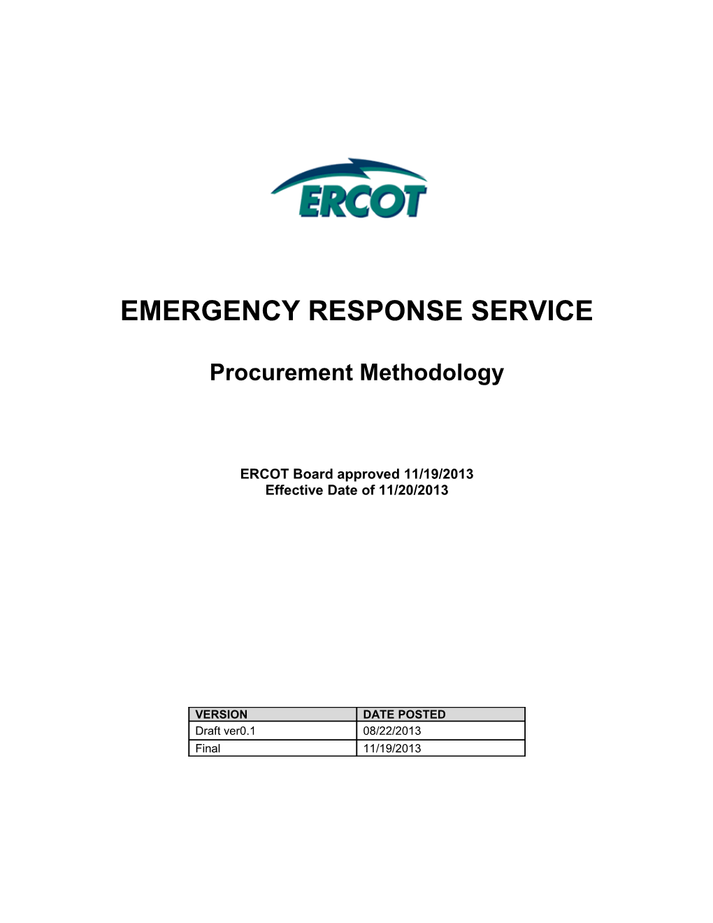 Emergency Response Service