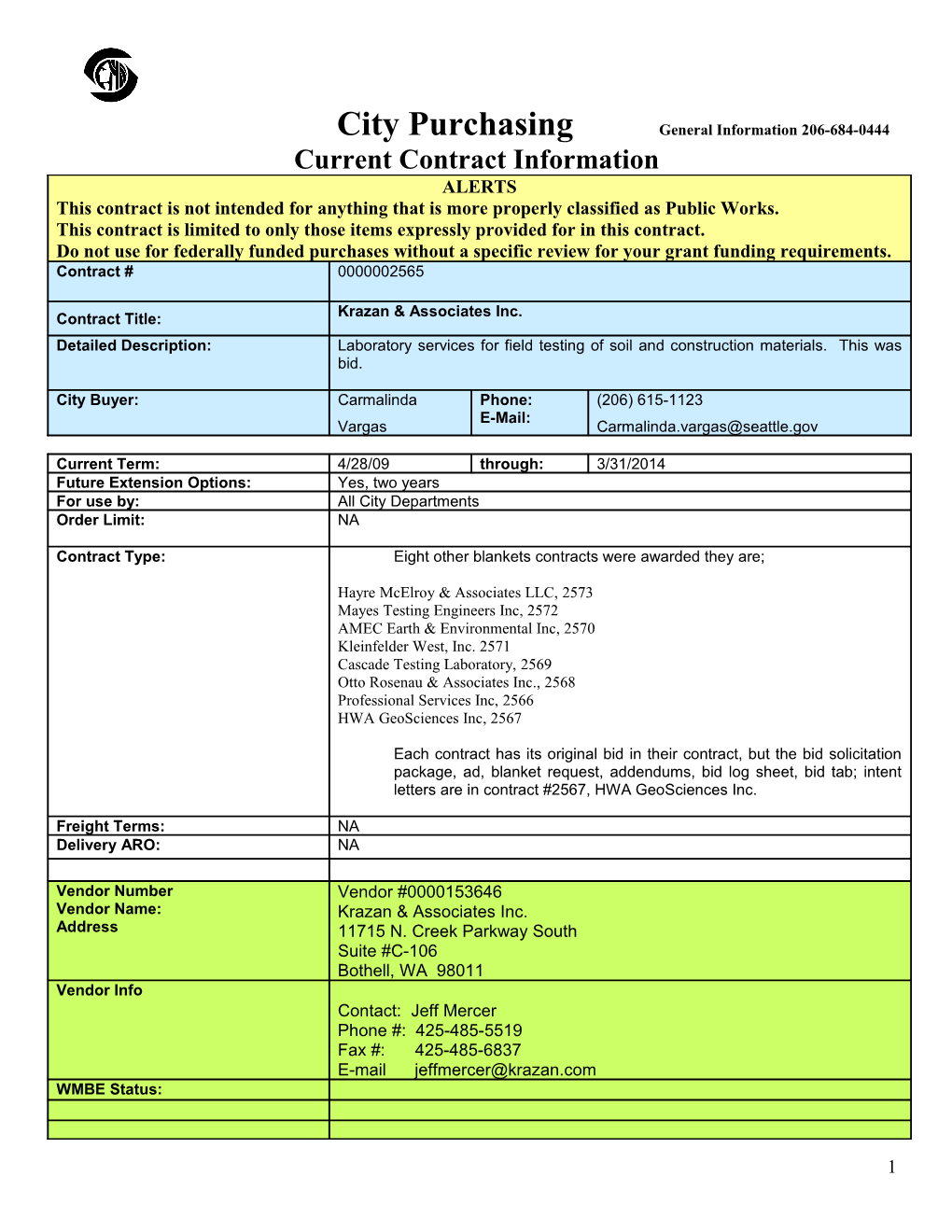 Current Contract Information Form s20