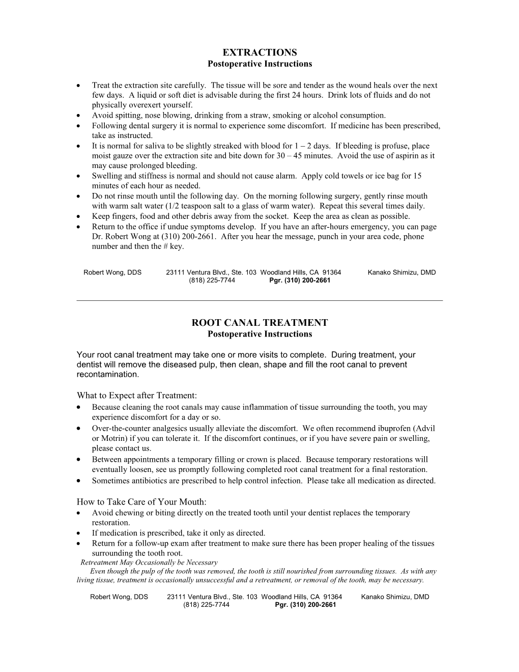 Postoperative Instructions s1