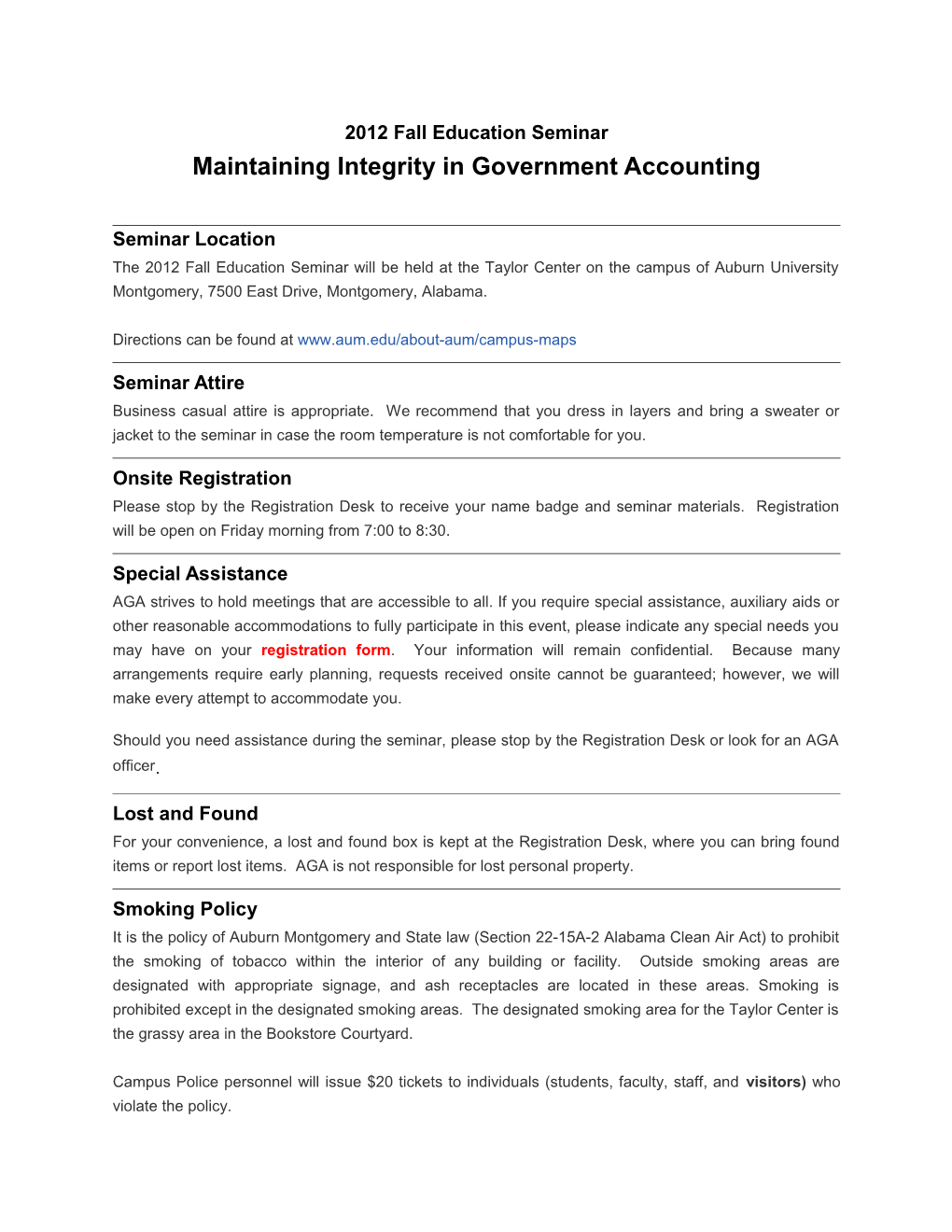 Maintaining Integrity in Government Accounting