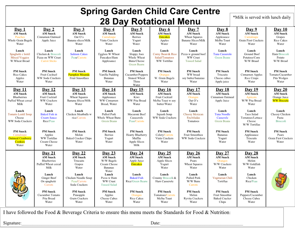 Spring Garden Child Care Centre