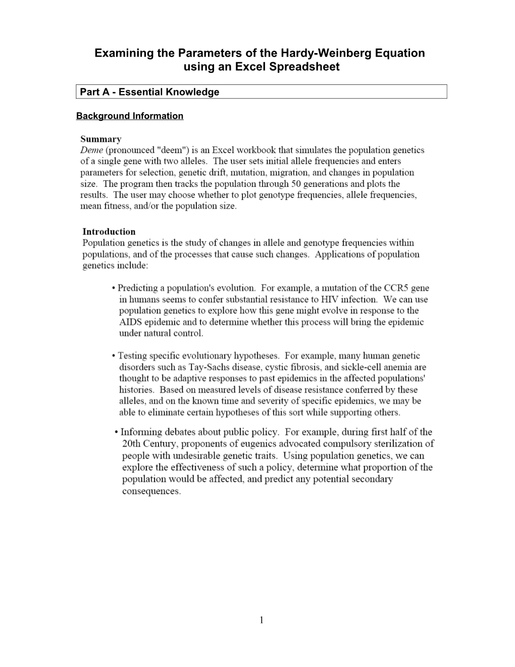 AP Biology - Investigation 3 DNA BLAST s1