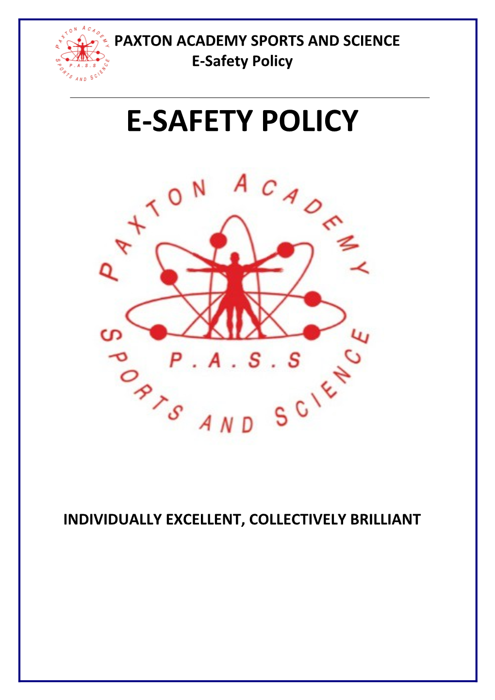 GH Esafety Policy