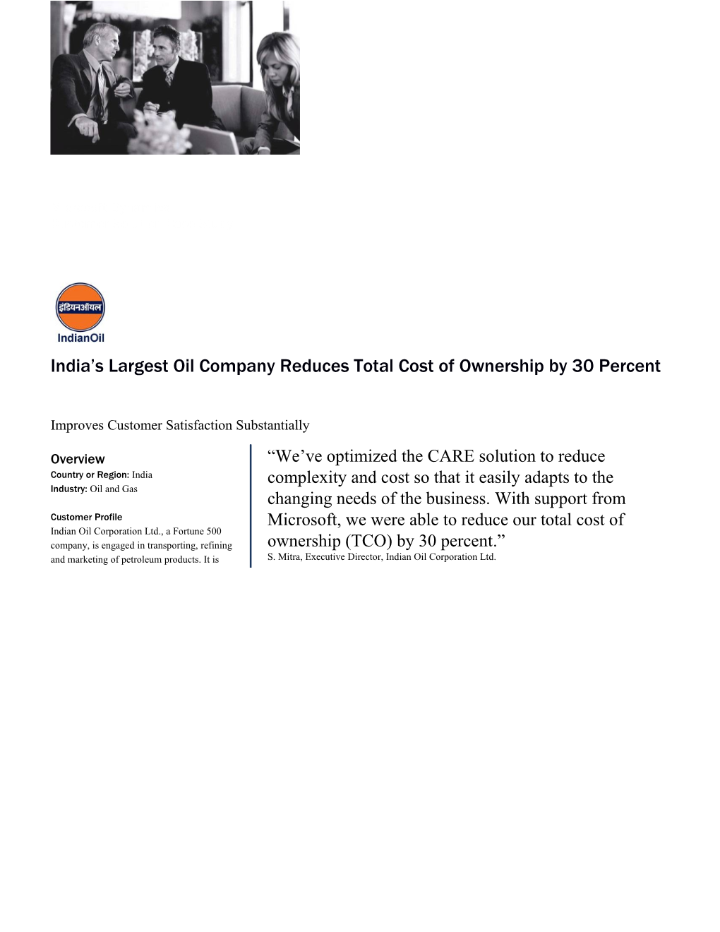 Indian Oil Corporation Ltd. (IOCL) Is India S Flagship National Oil Company with Business