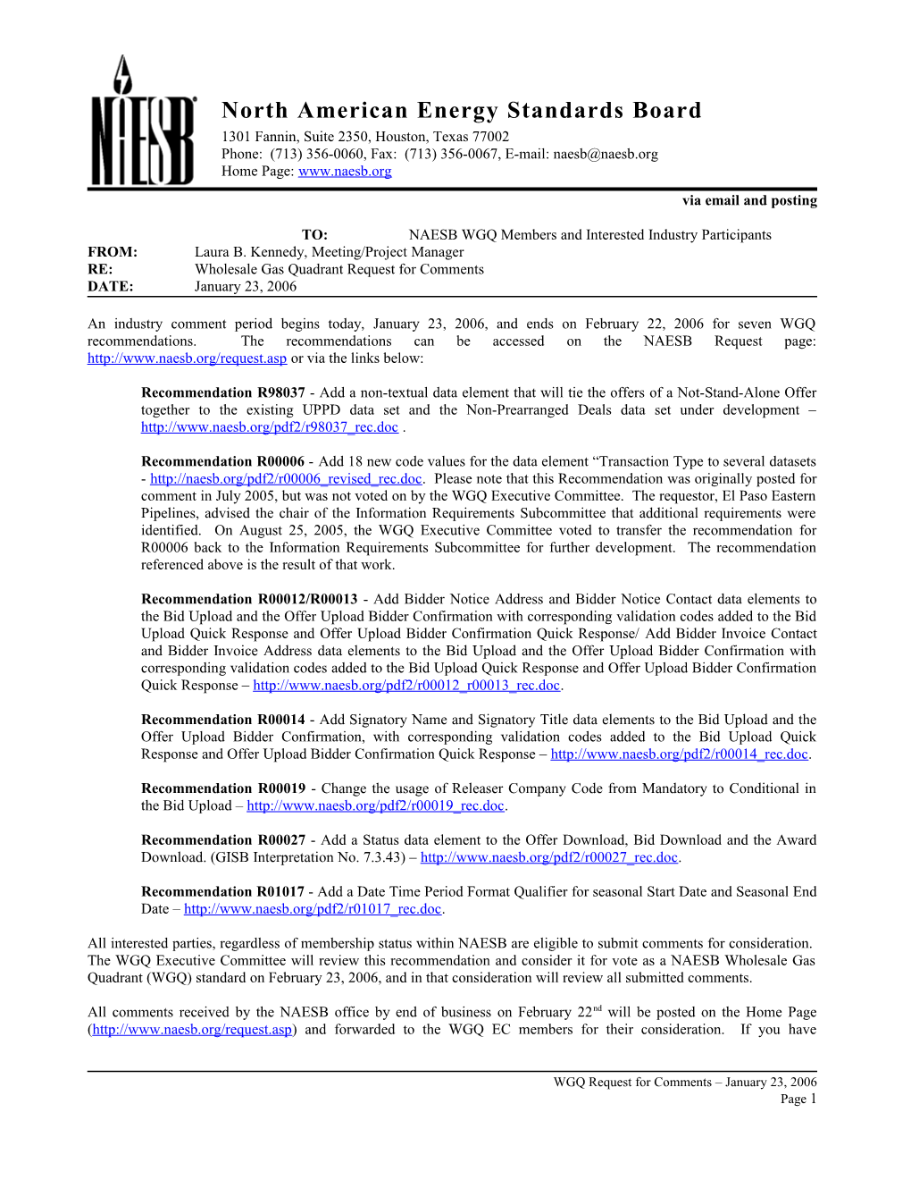 North American Energy Standards Board s6