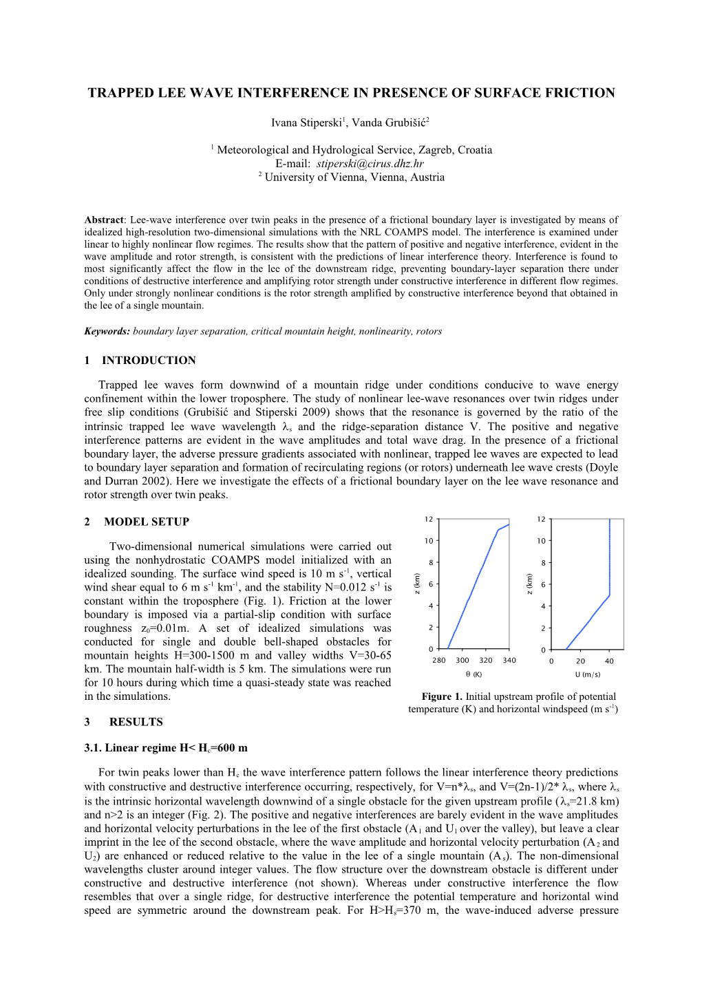 Sample for Complete Submission Information to ICAM-2009