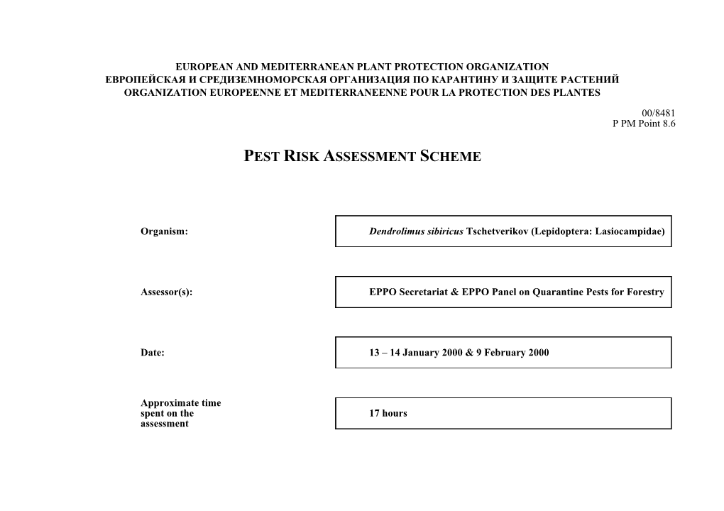 European and Mediterranean Plant Protection Organization s5