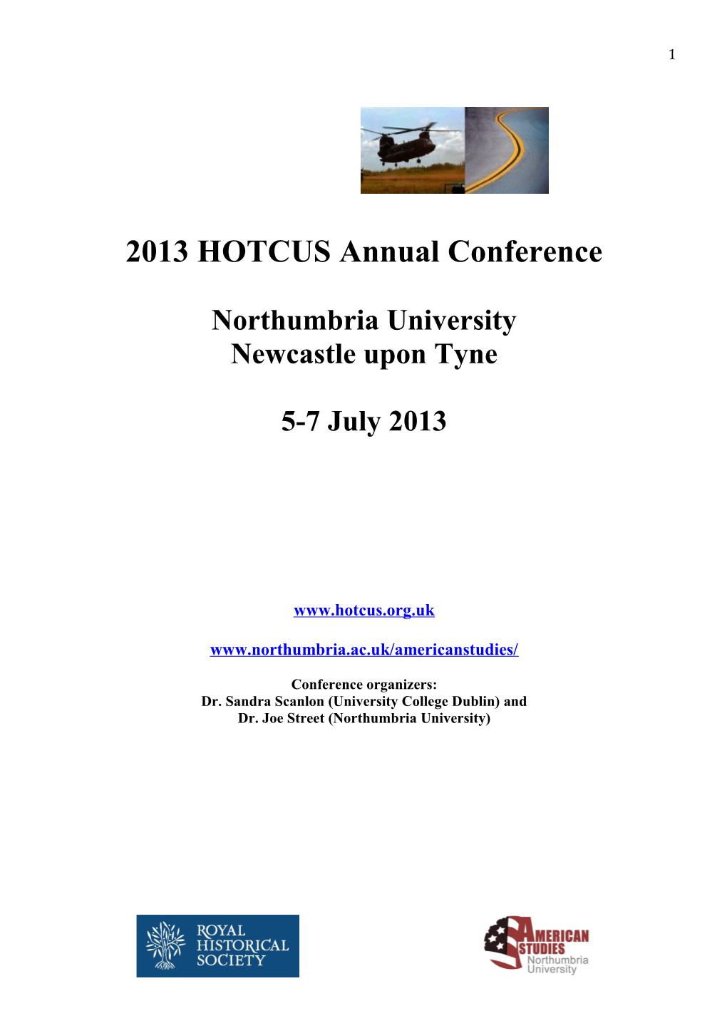 2013 HOTCUS Annual Conference