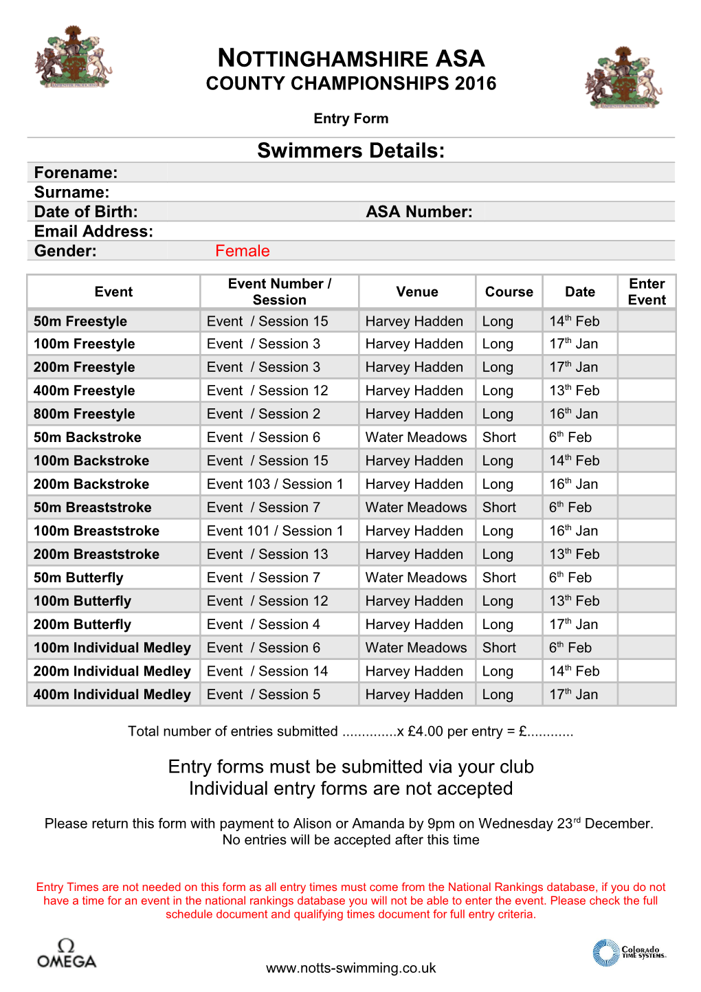 County Championships 2016