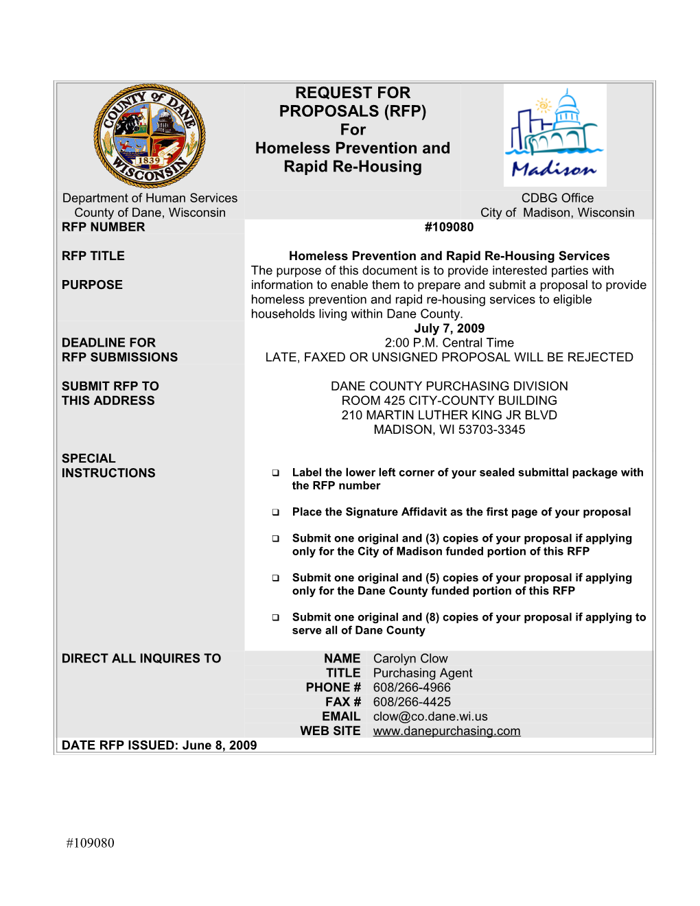 Dane County Vendor Registration Program s1