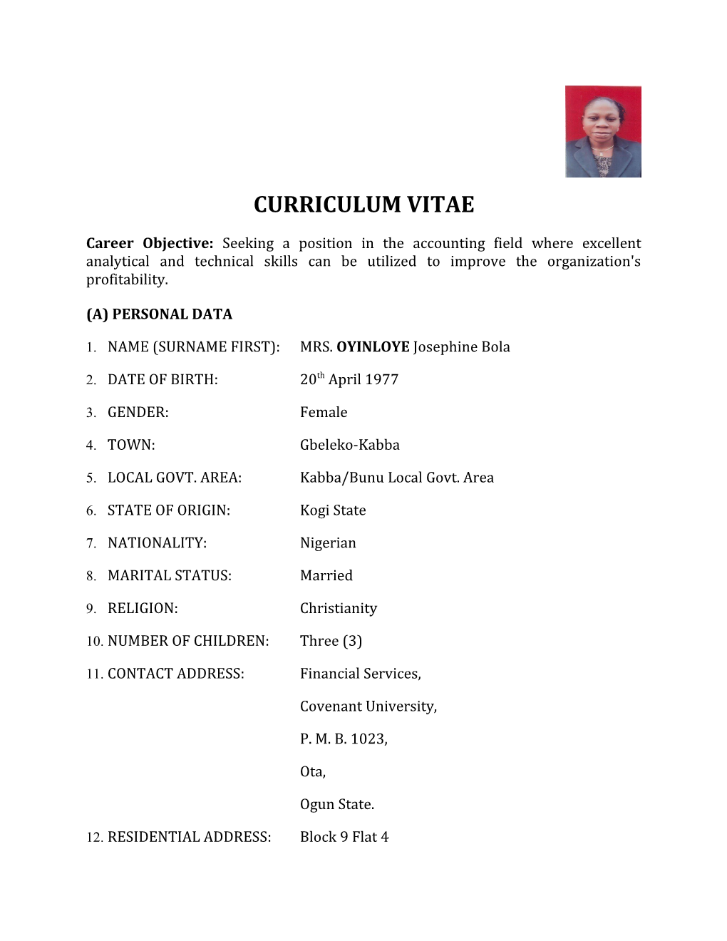 Curriculum Vitae s323