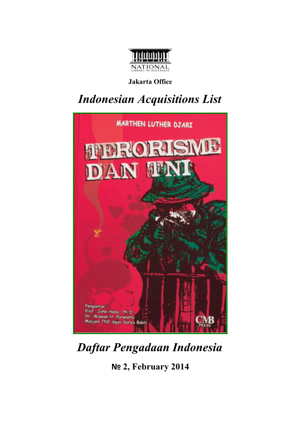 Indonesian Acquisitions List