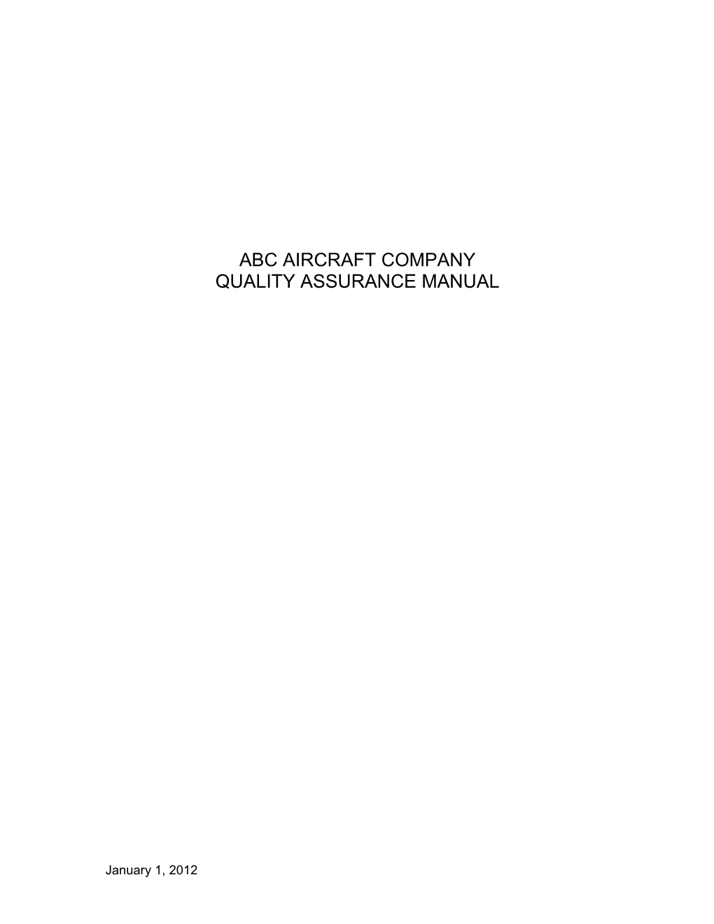 Abc Aircraft Company