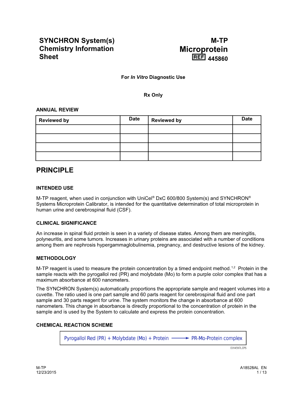 For in Vitro Diagnostic Use