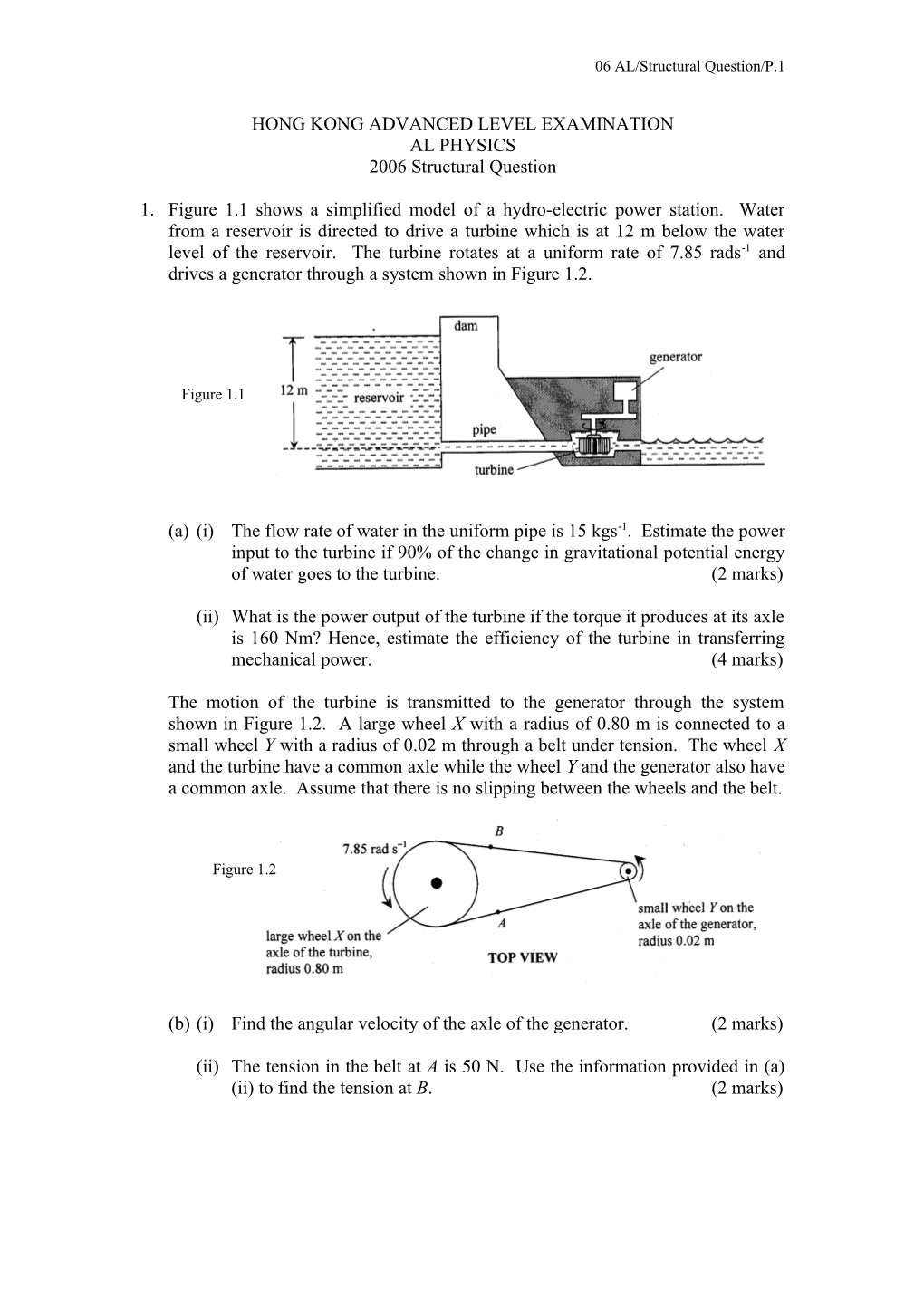 Hong Kong Advanced Level Examination