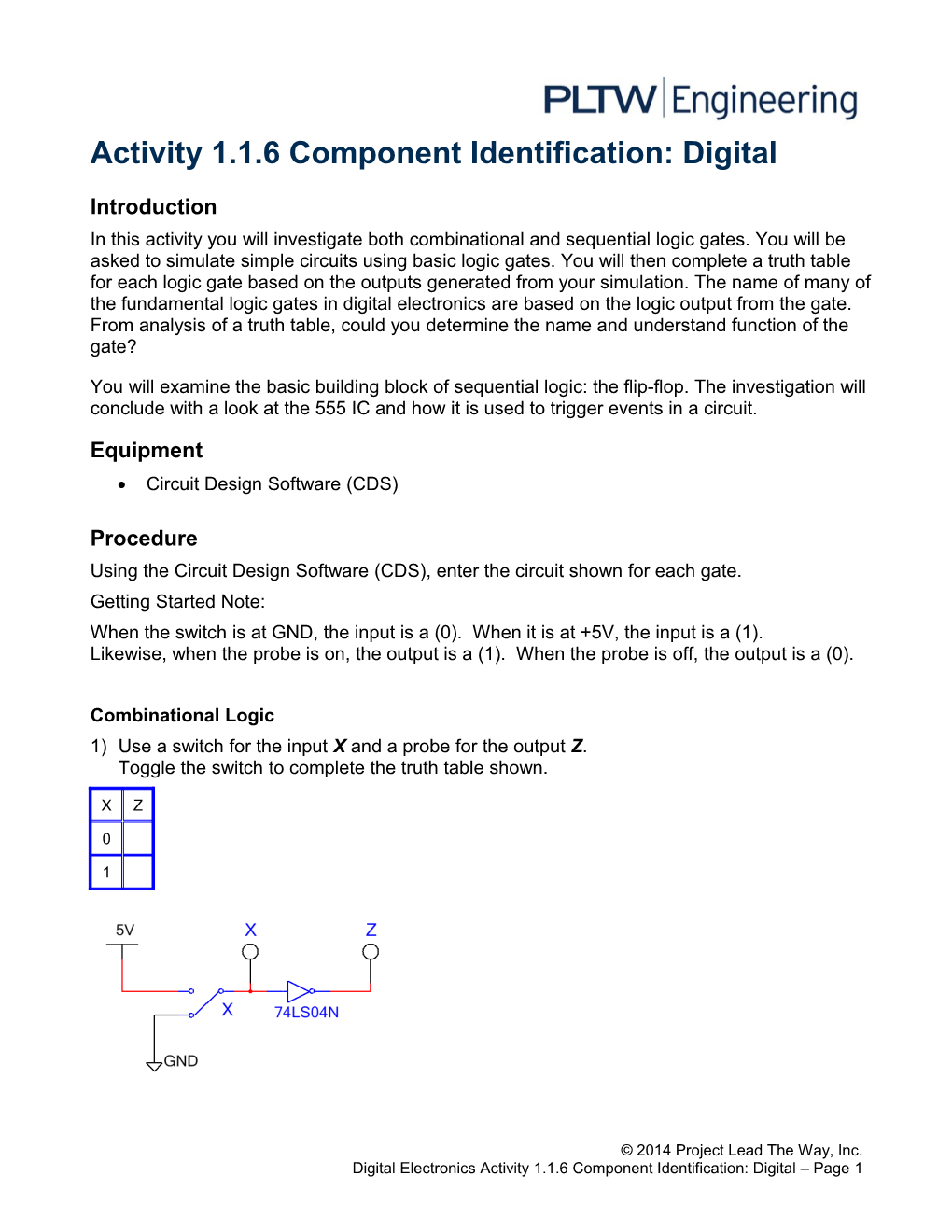 1.1.6.A Component Identification: Digital