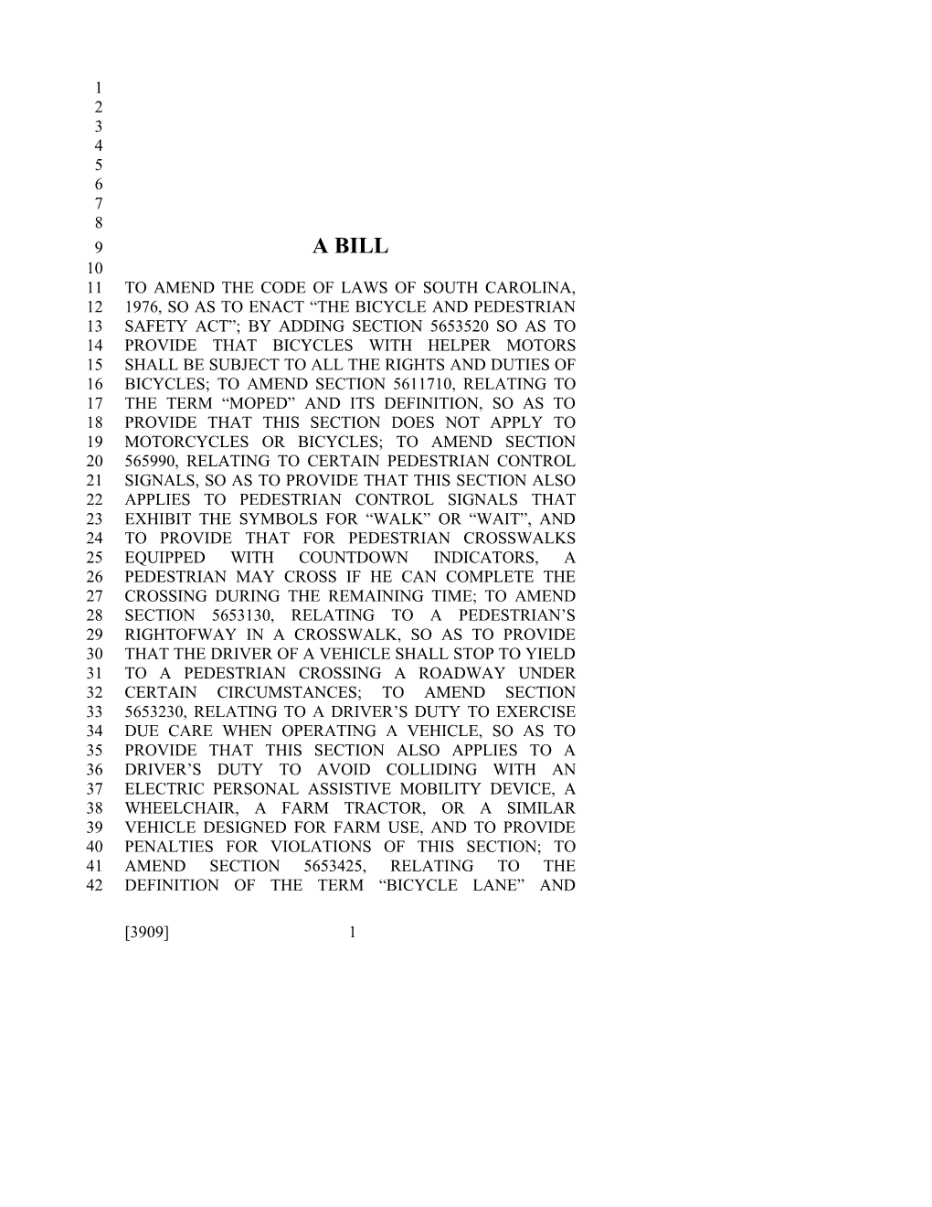 2015-2016 Bill 3909 Text of Previous Version (Mar. 25, 2015) - South Carolina Legislature Online