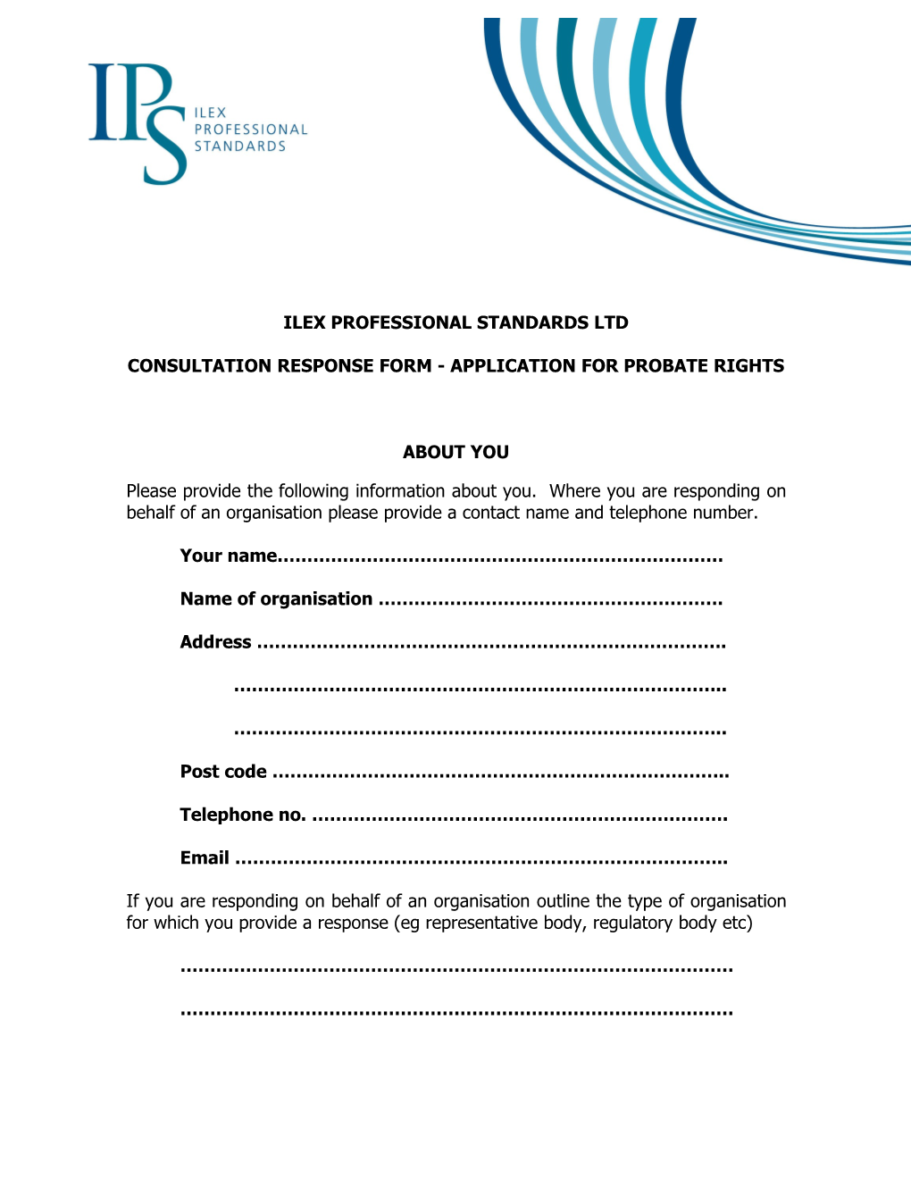 Ilex Professional Standards Ltd