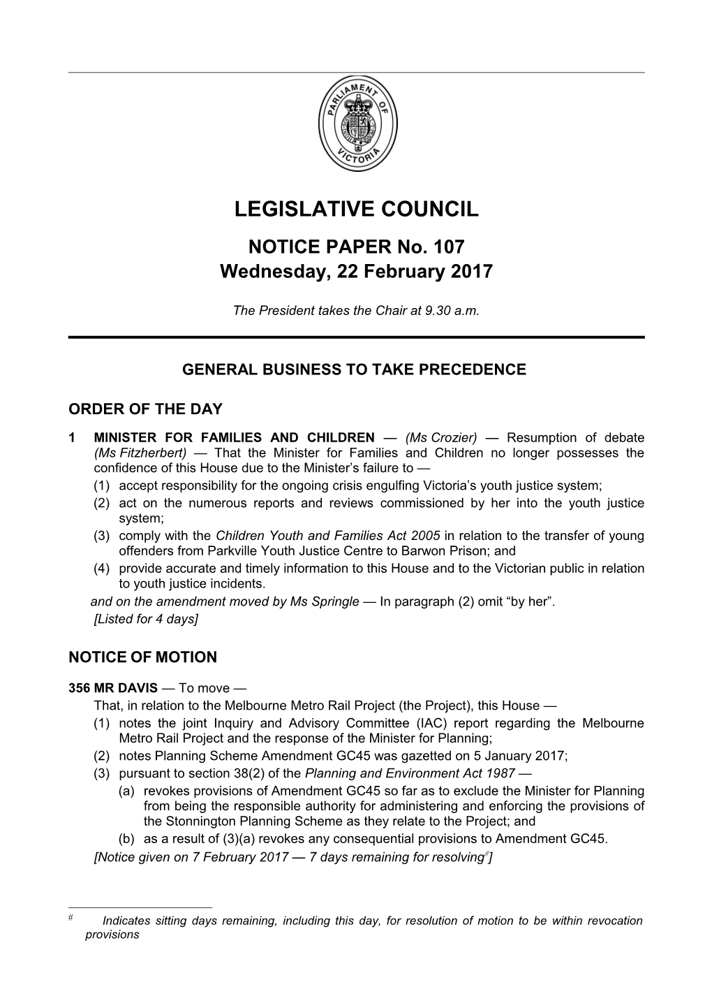 Legislative Council s3