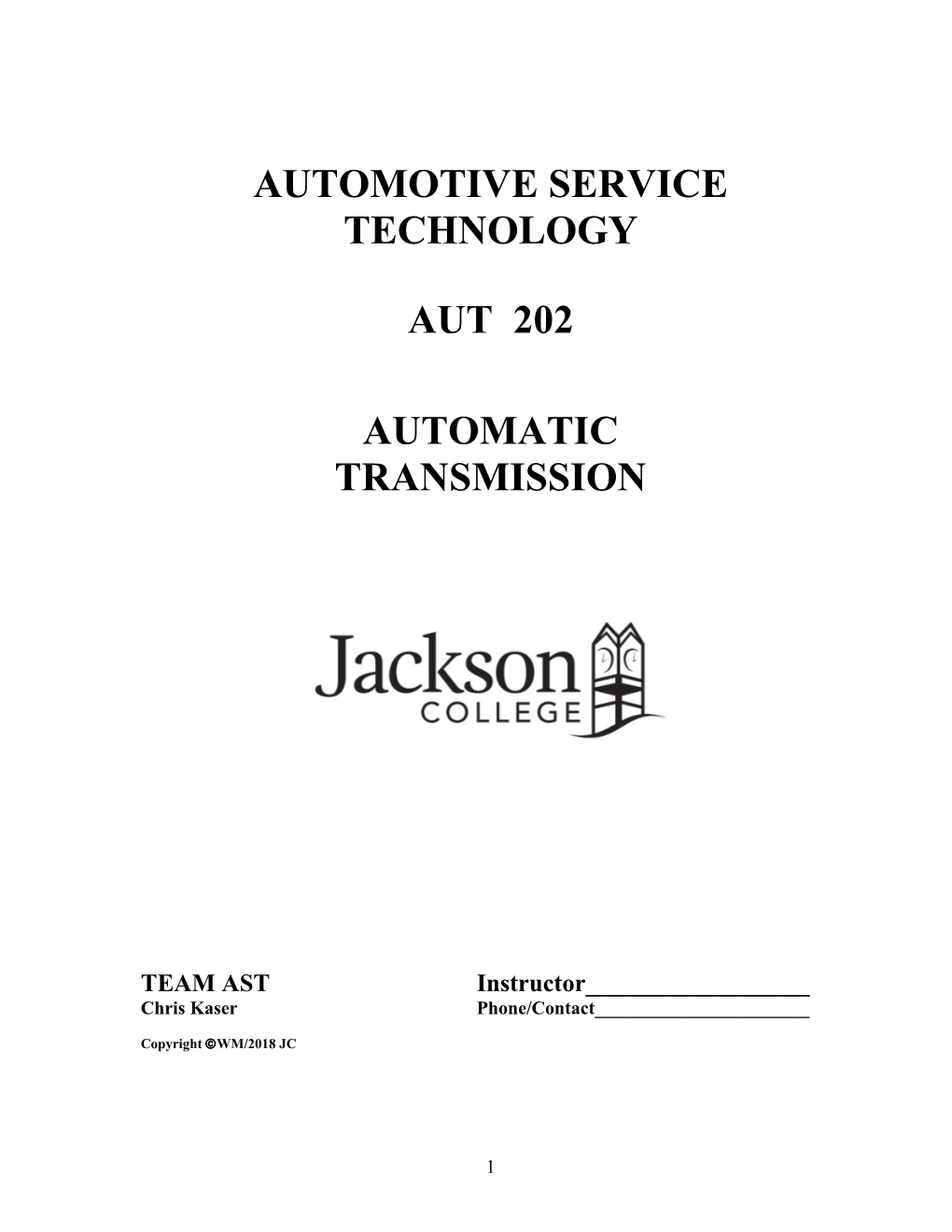 Automotive Service