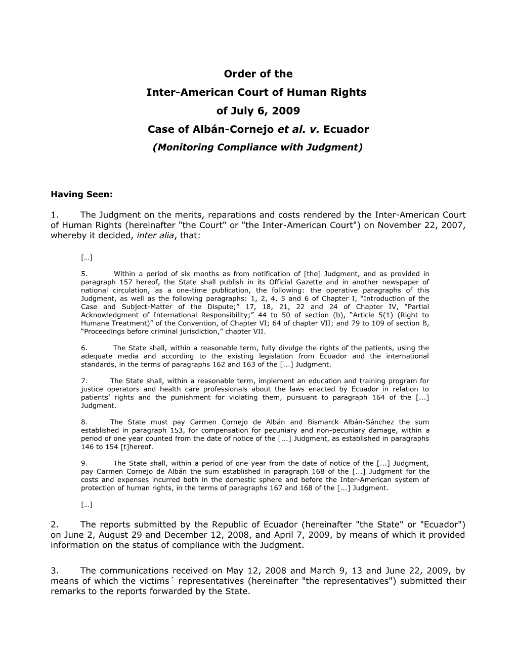 Inter-American Court of Human Rights s20