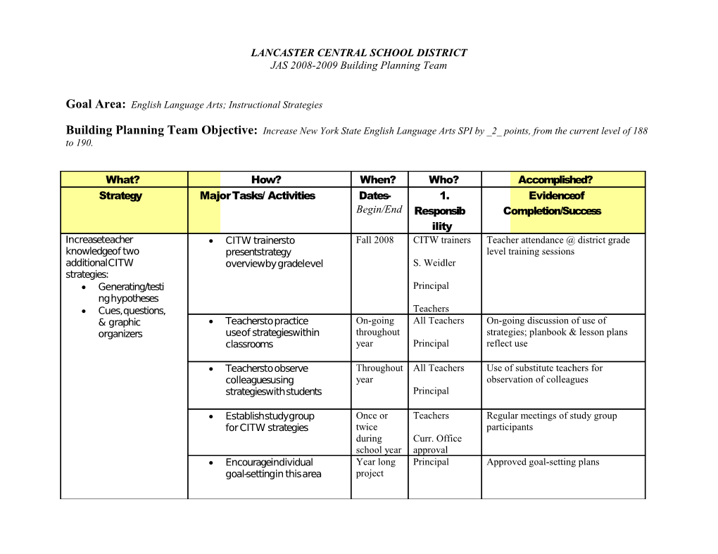 Lancaster Central School District