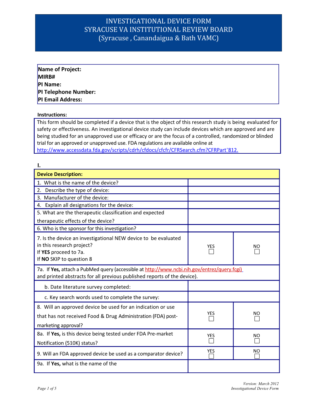 VA Central IRB Forms s2