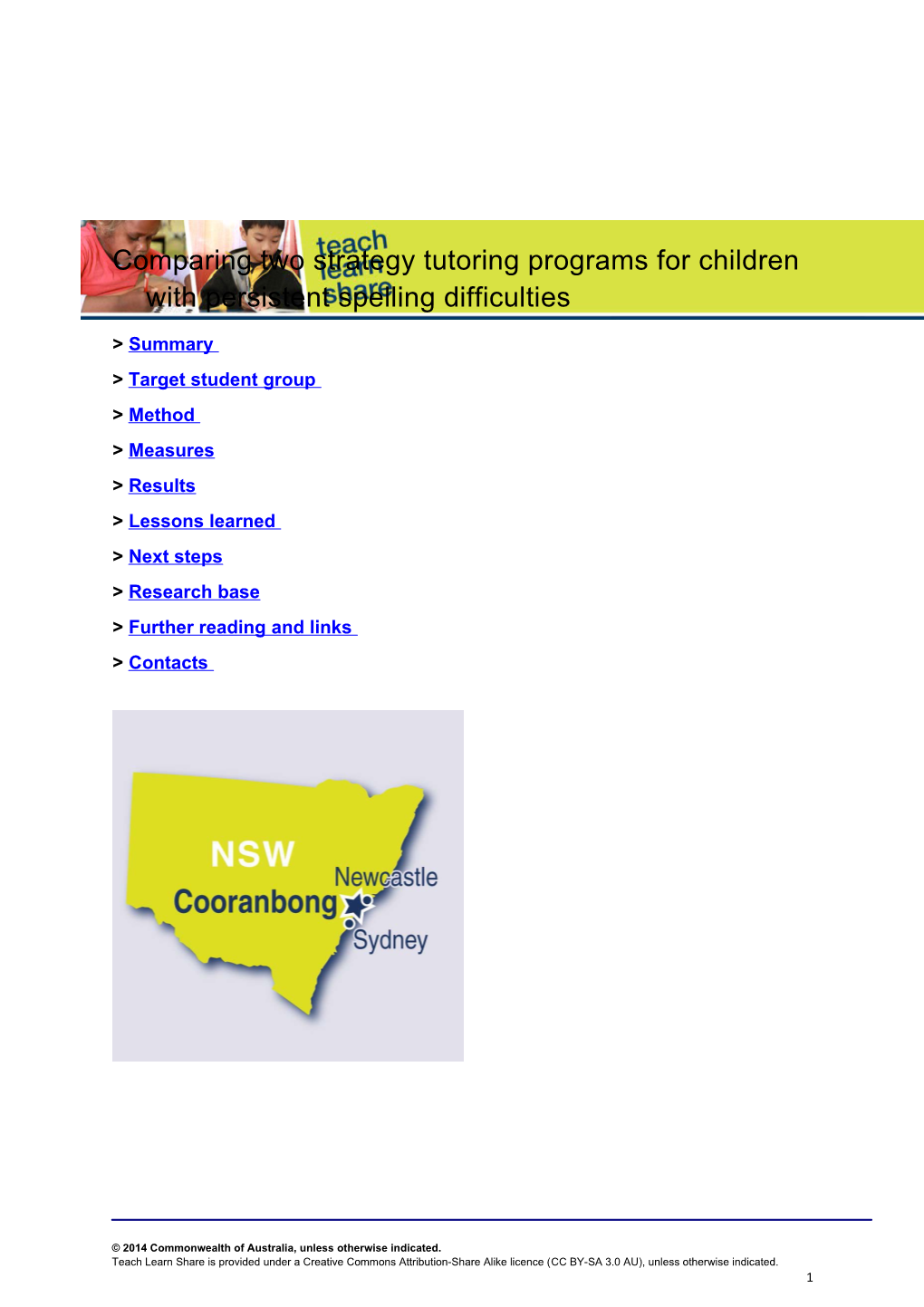 Comparison of Two Strategy Tutoring Programs for Children with Persistent Spelling Difficulties