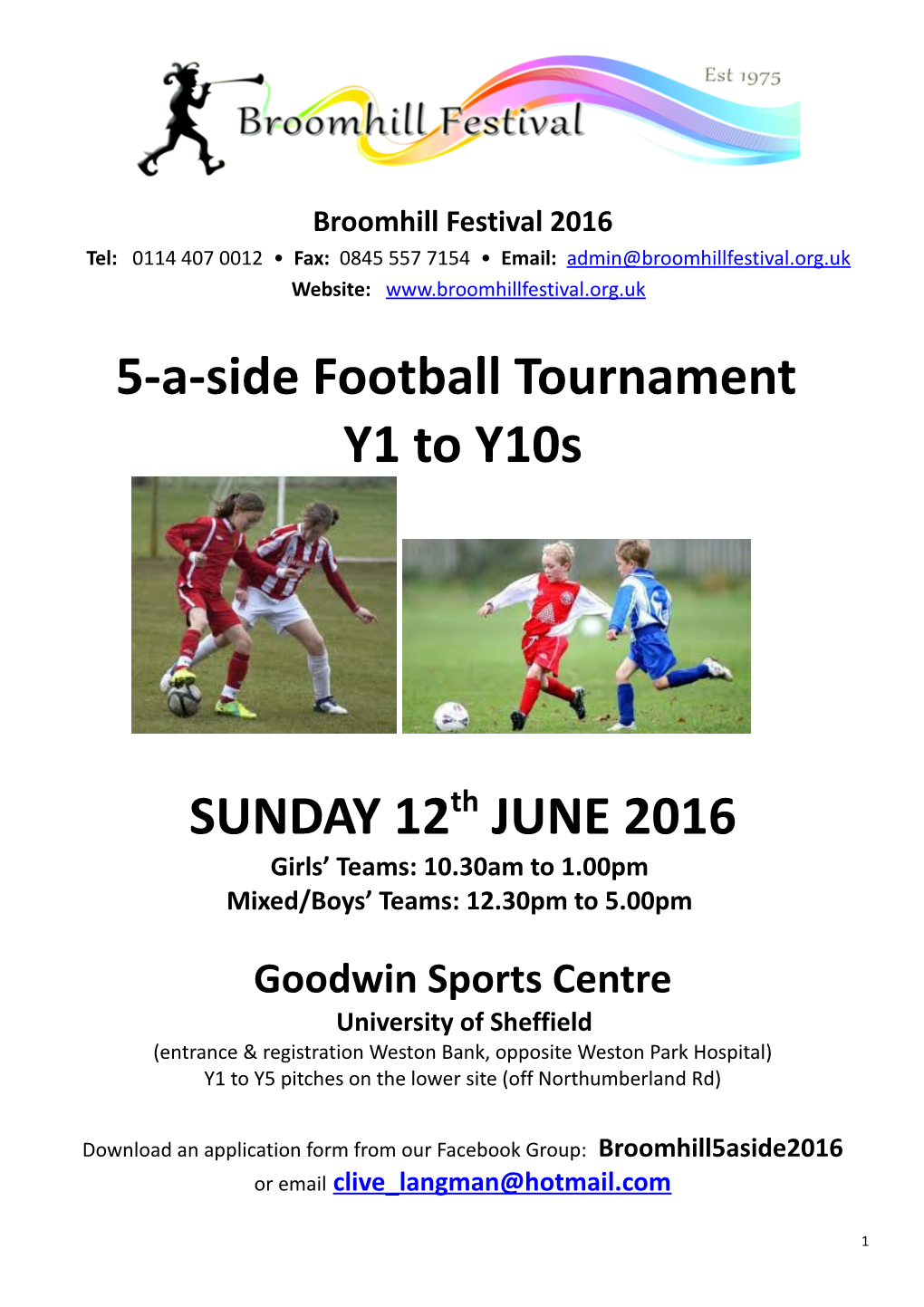 Broomhill Festival 2016