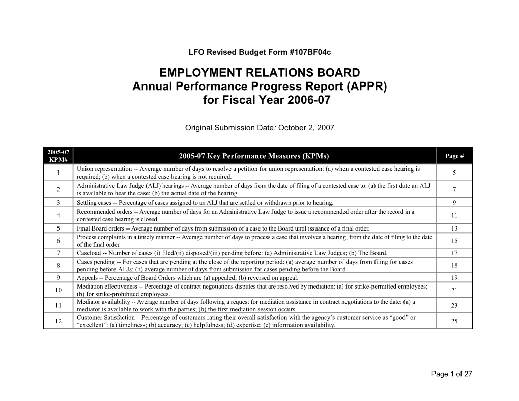 LFO Revised Budget Form #107Bf04c