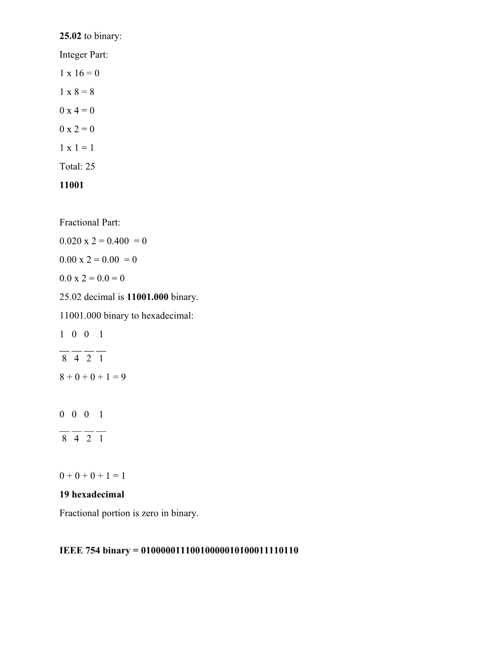 Fractional Part