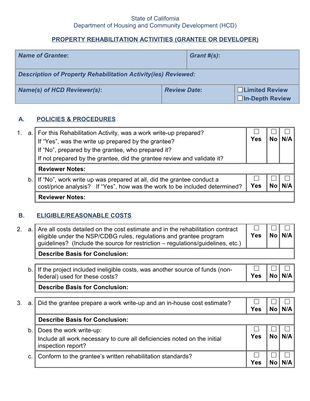 HOME Pre-Monitoring Preparation For