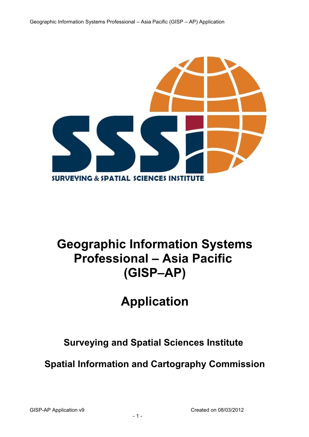 Geographic Information Systems Professional Asia Pacific