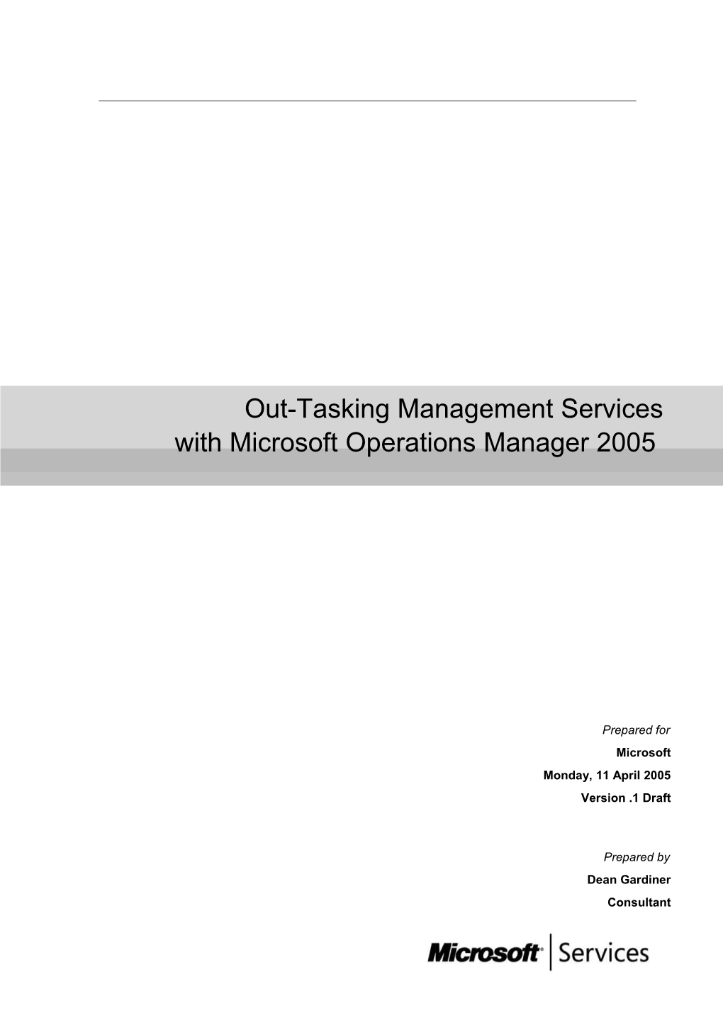 Outtasking Managed Services