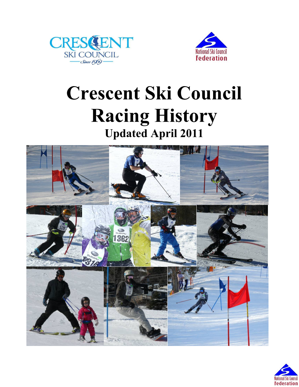 Racing History of the Crescent Ski Council