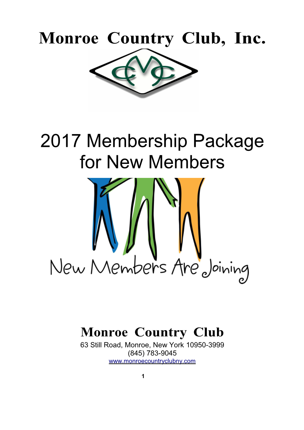 Monroe Country Club, Inc
