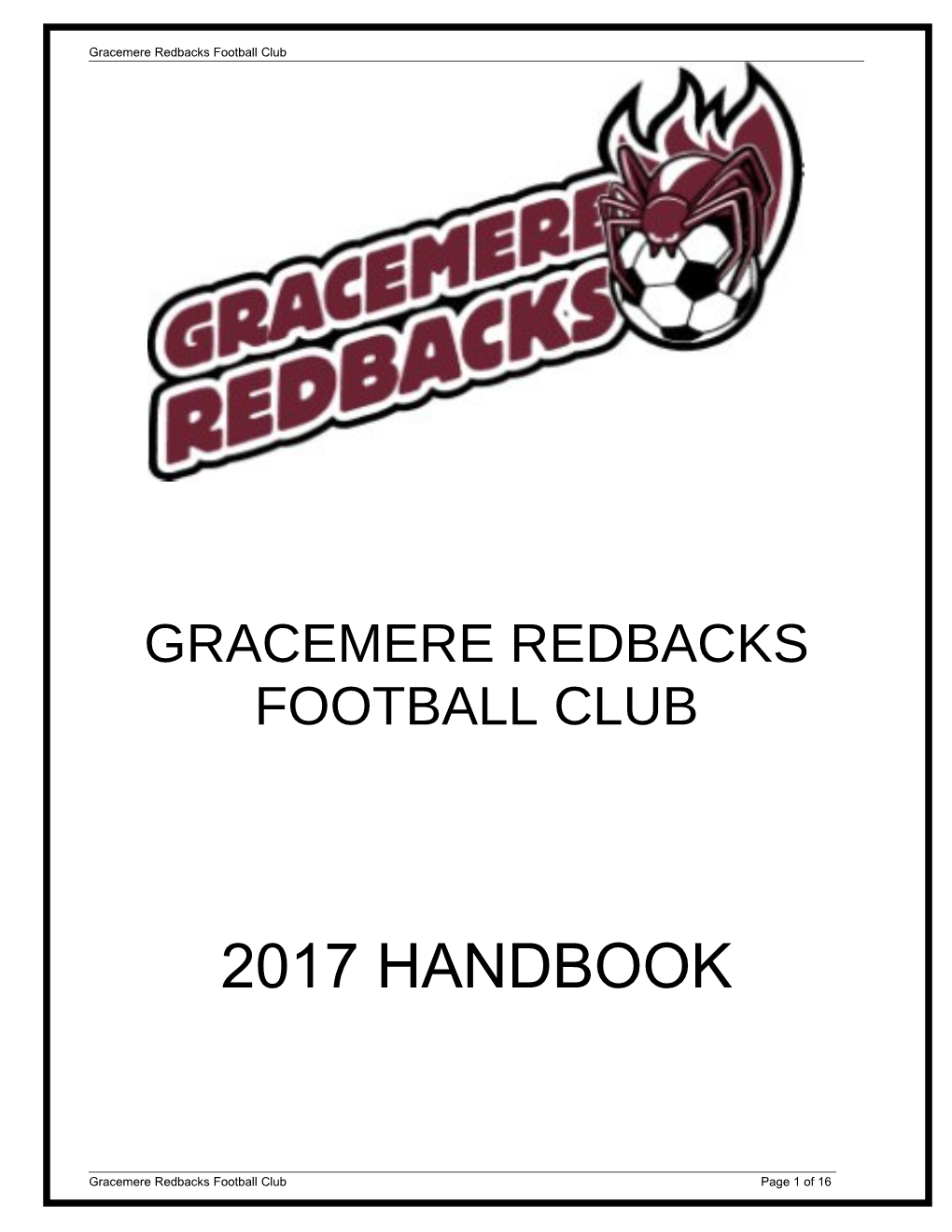 Gracemere Redbacks