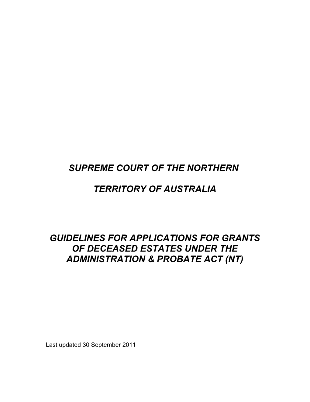 Supreme Court of the Northern