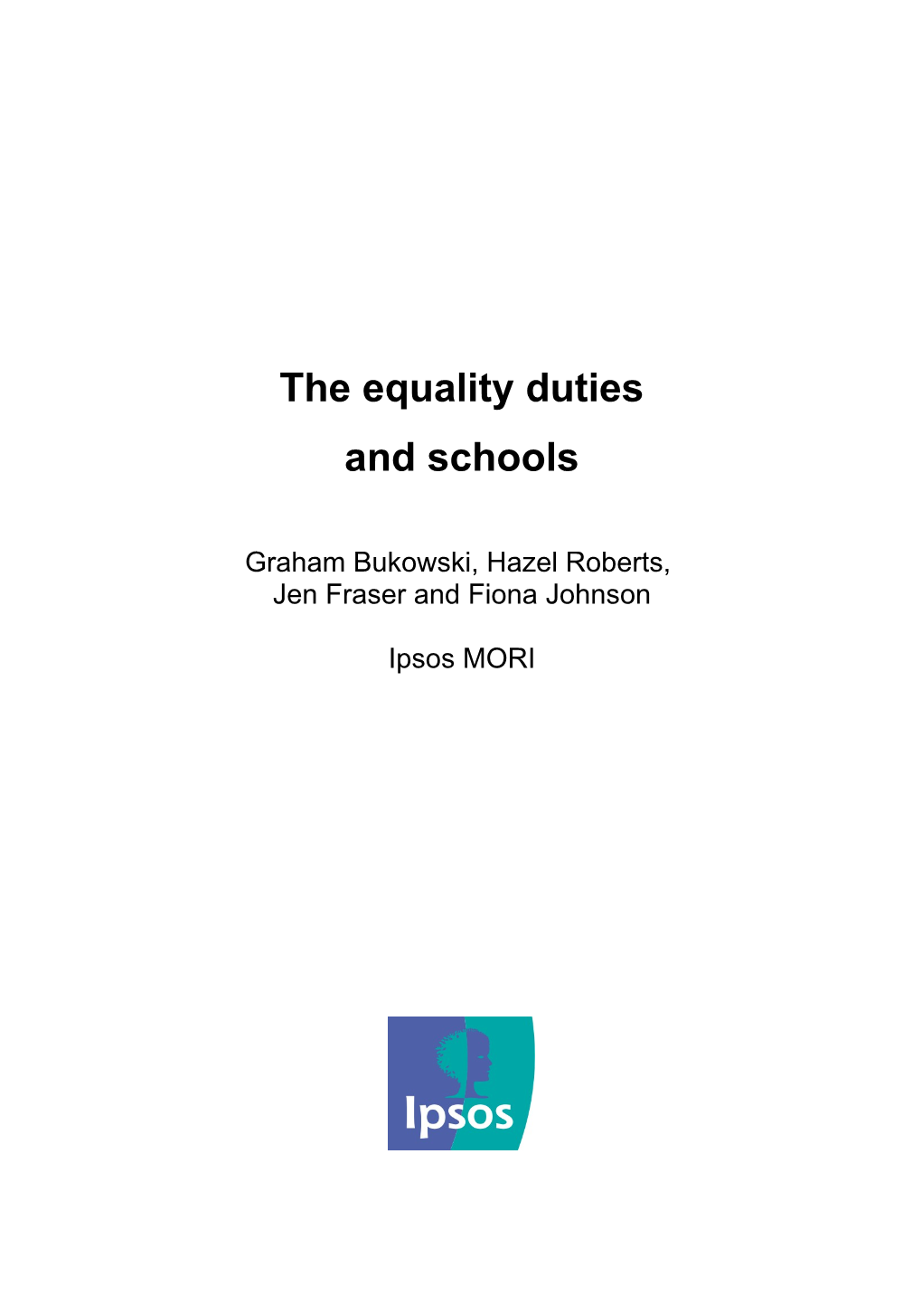 The Equality Duties