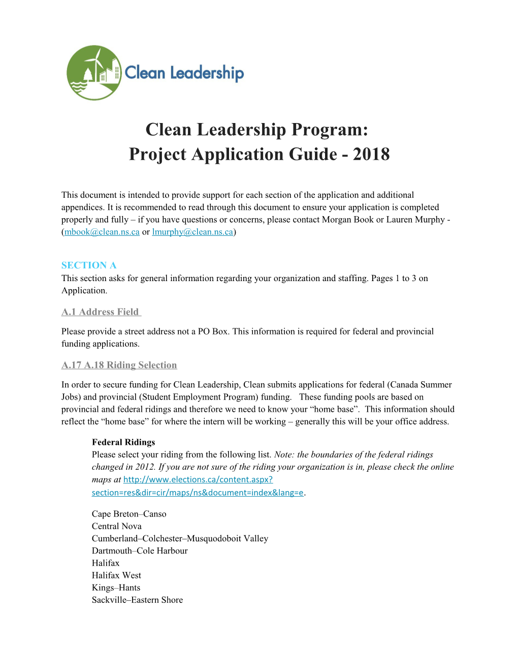 Clean Leadershipprogram