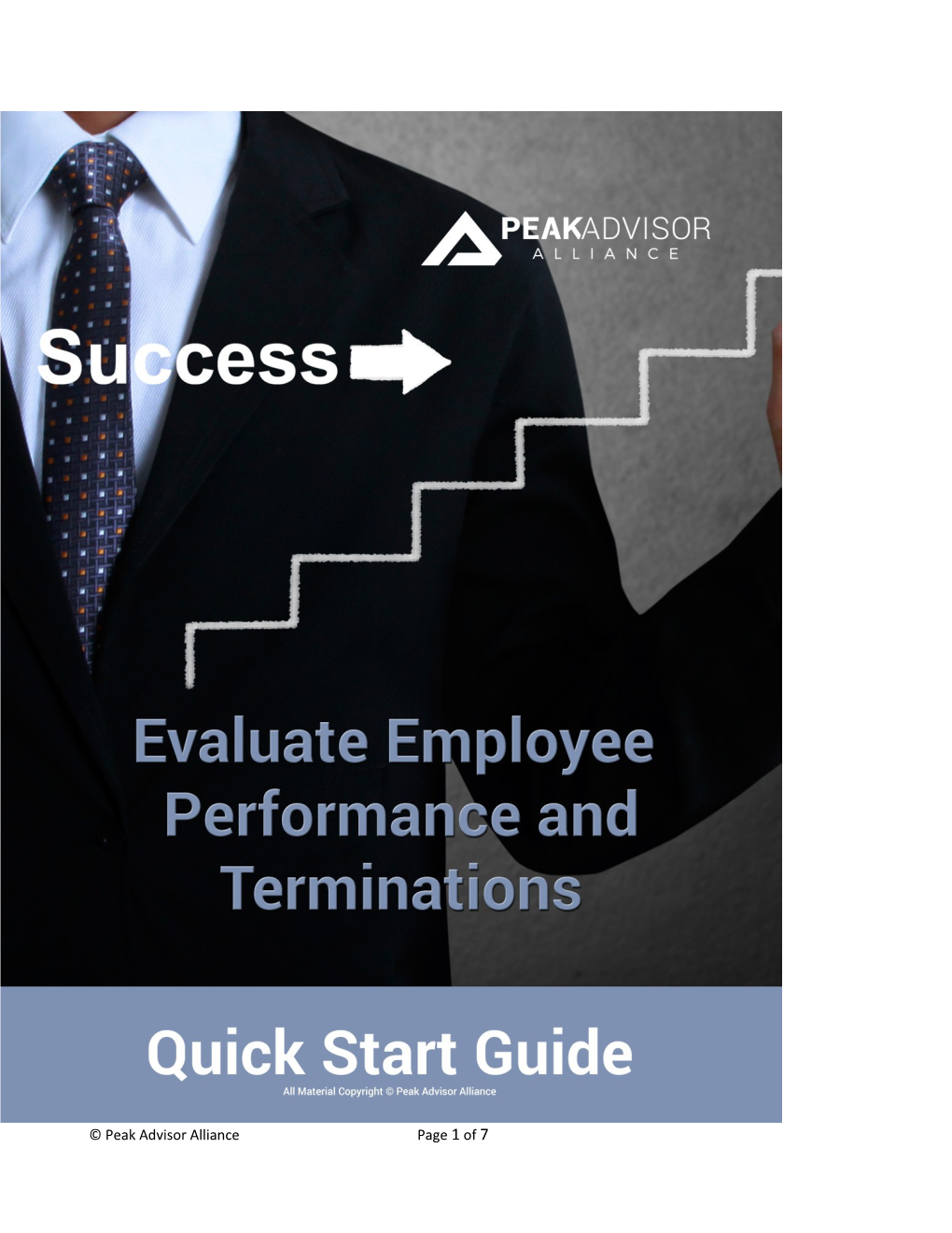 Evaluate Employee Performance and Terminationsquick Start Guide