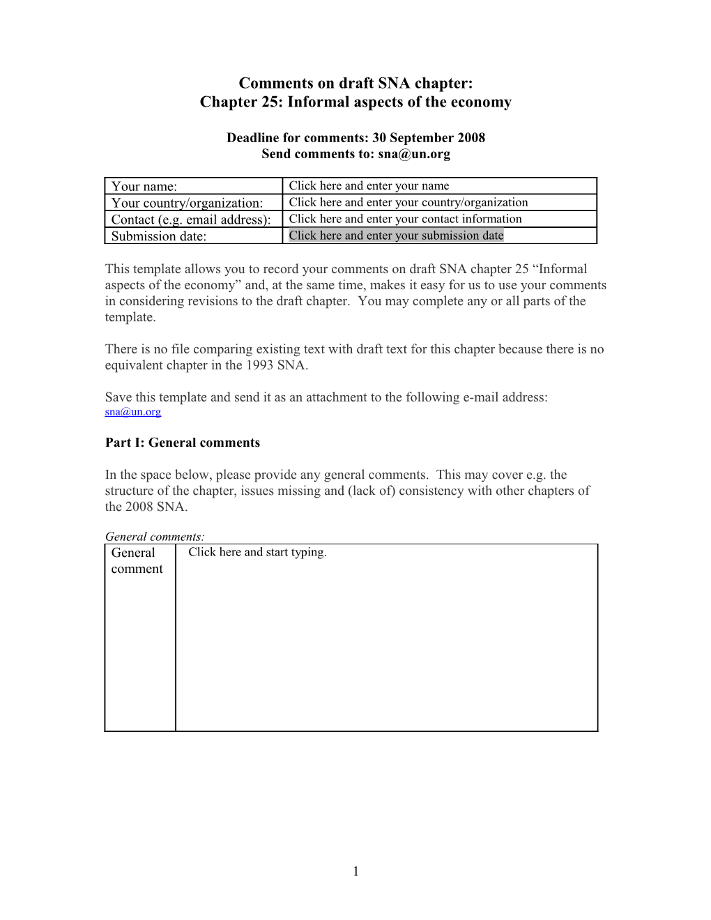 Comments on Draft ESA Chapter Satellite Tables and Accounts