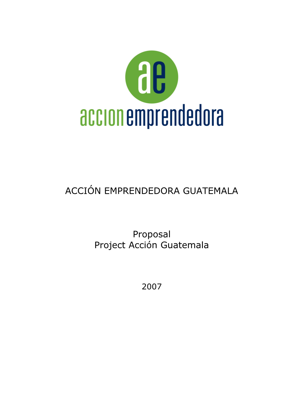 Accion Emprendedora Guatemala