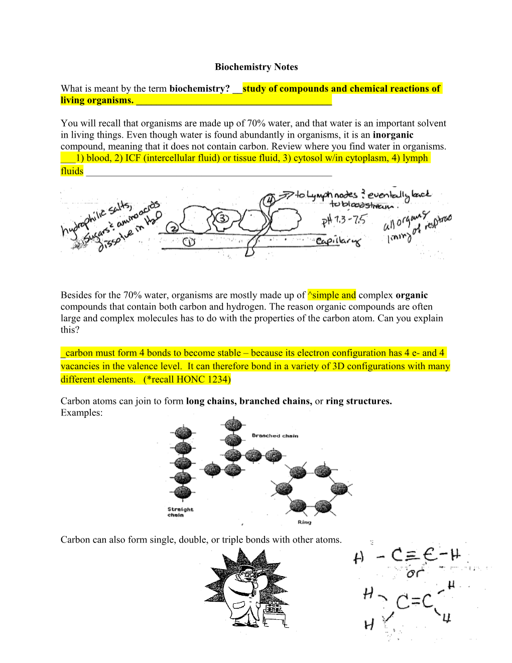 Biochemistry Notes