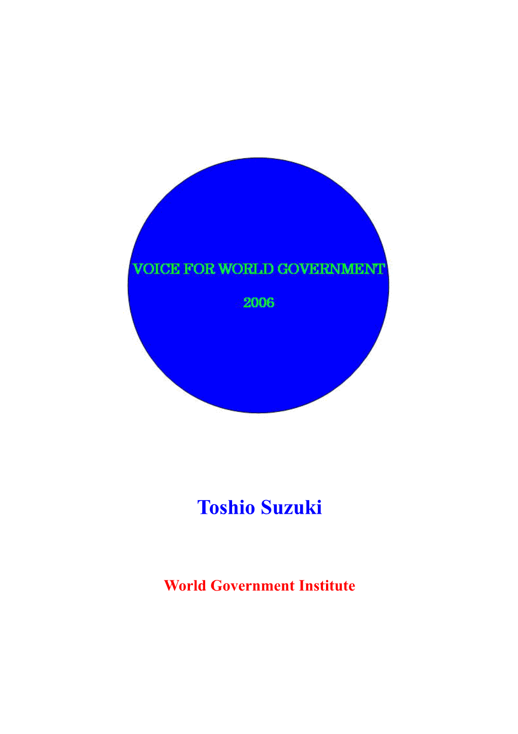 World Government Institute s1