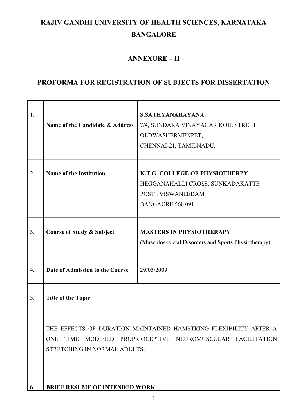 Rajiv Gandhi University of Health Sciences, Karnataka s30