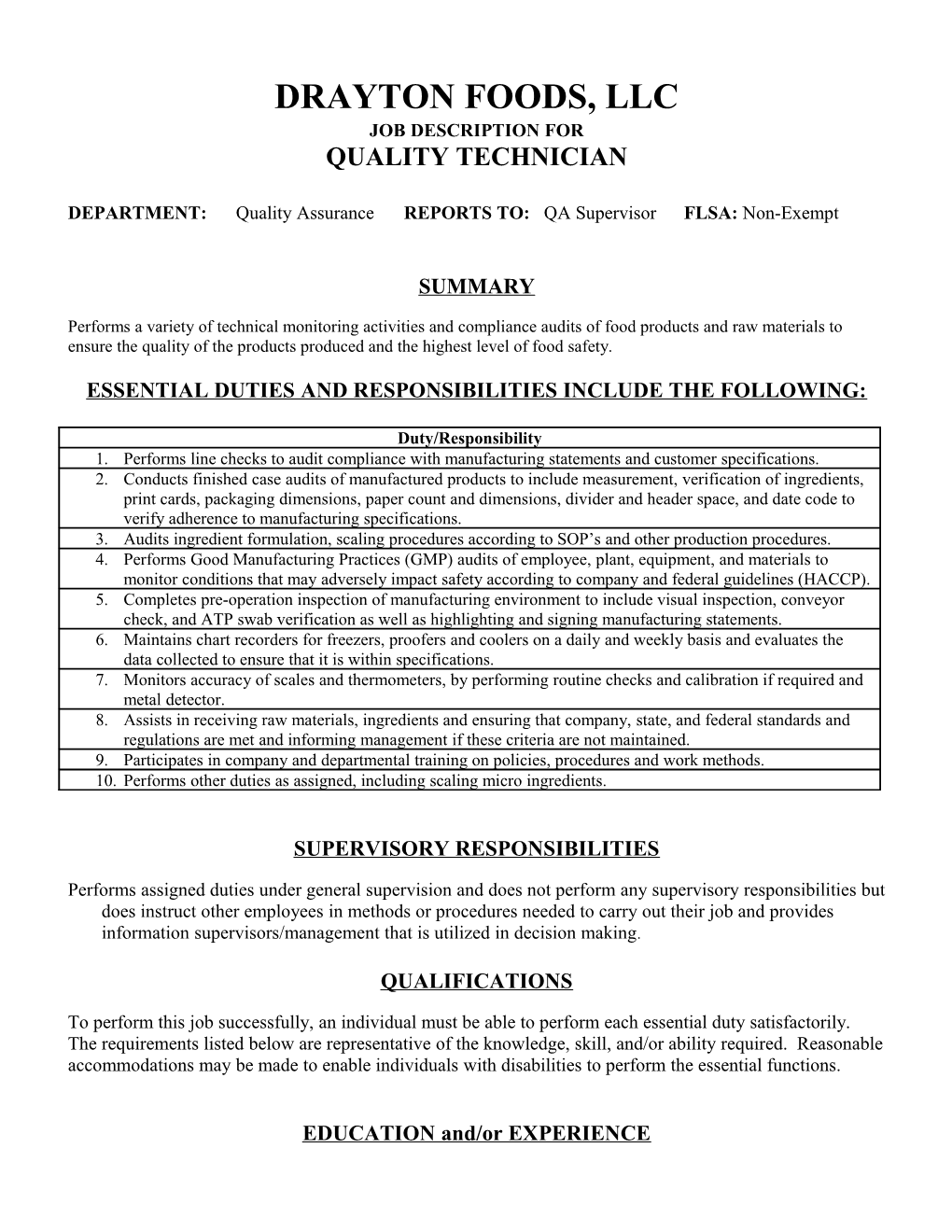 Drayton Enterprises, Llc s1